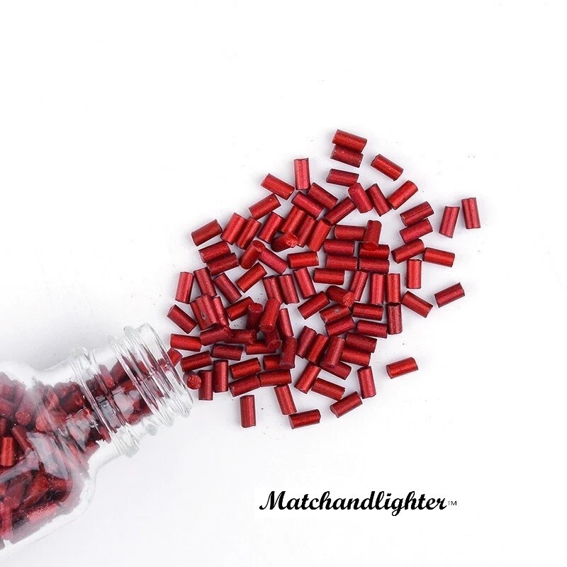 10 Red Lighter Flints for Fluid/ Gas Lighters Replacement Flint USA Ship