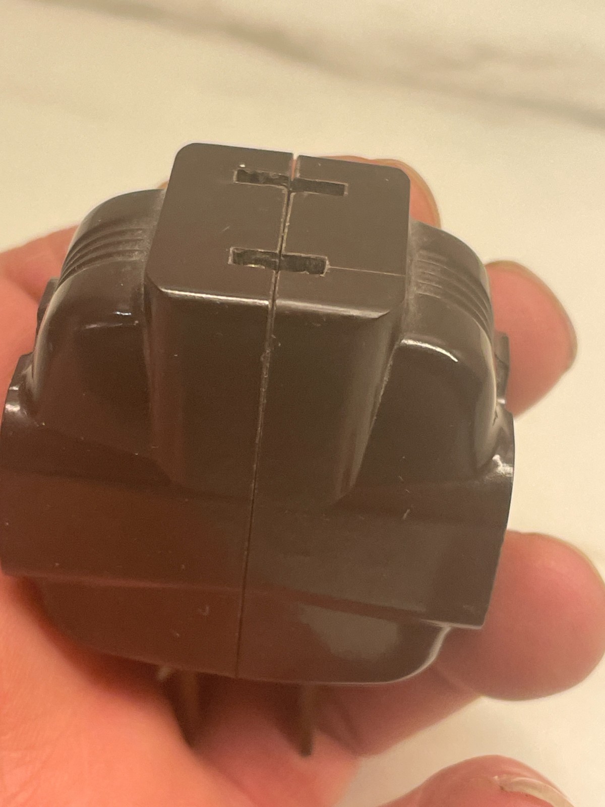 Vintage Bakelite Wall Socket Multi Plug Adapter Extension 1940’s