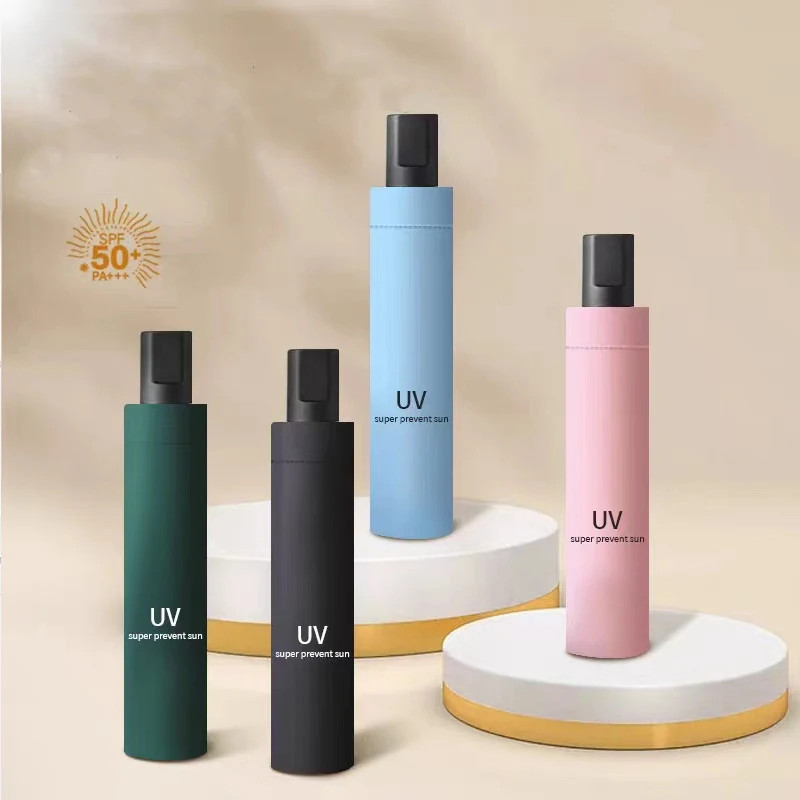 Foldable Manual Umbrella, Waterproof and Windproof Umbrella, Anti-UV Umbrella fo