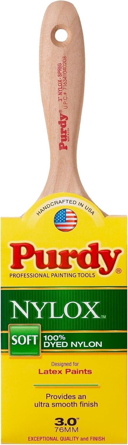 Purdy Nylox Series Flat Trim Sprig Brush 3 in. (144380230)