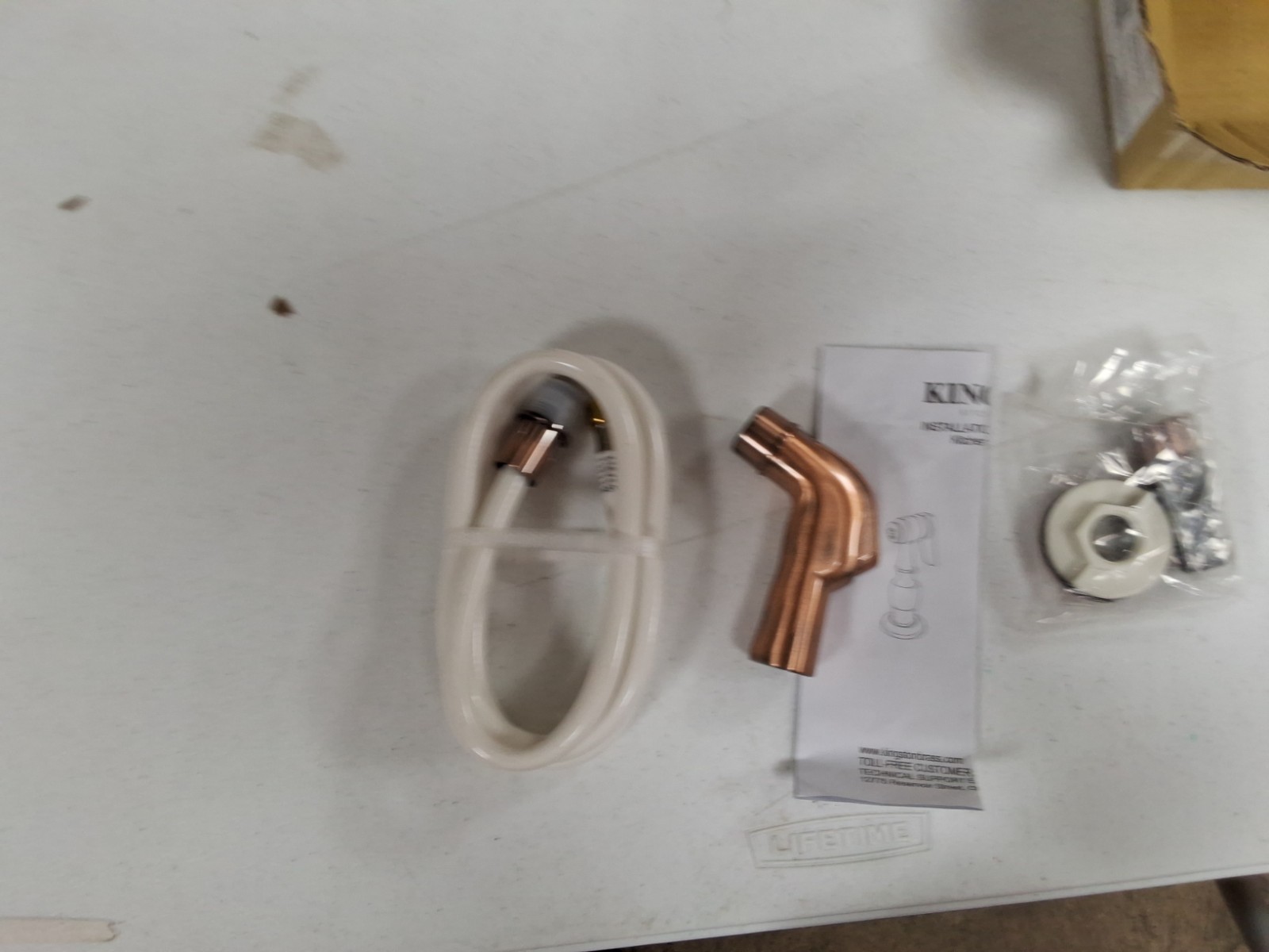 Kingston Brass KBS79SP Kitchen Side Spray - Copper
