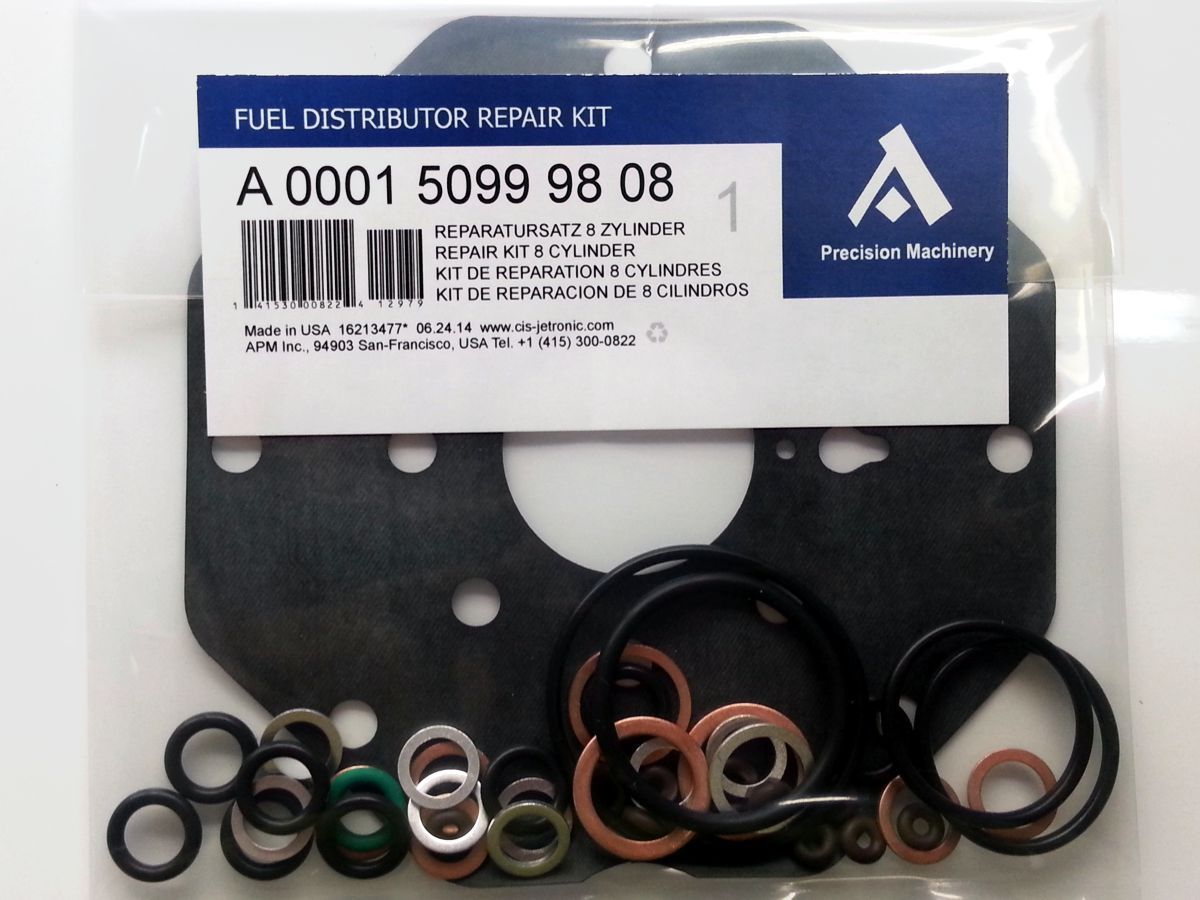 Repair Kit for Bosch Fuel Distributor 0438100088 Mercedes 380 SL/SLC Roadster