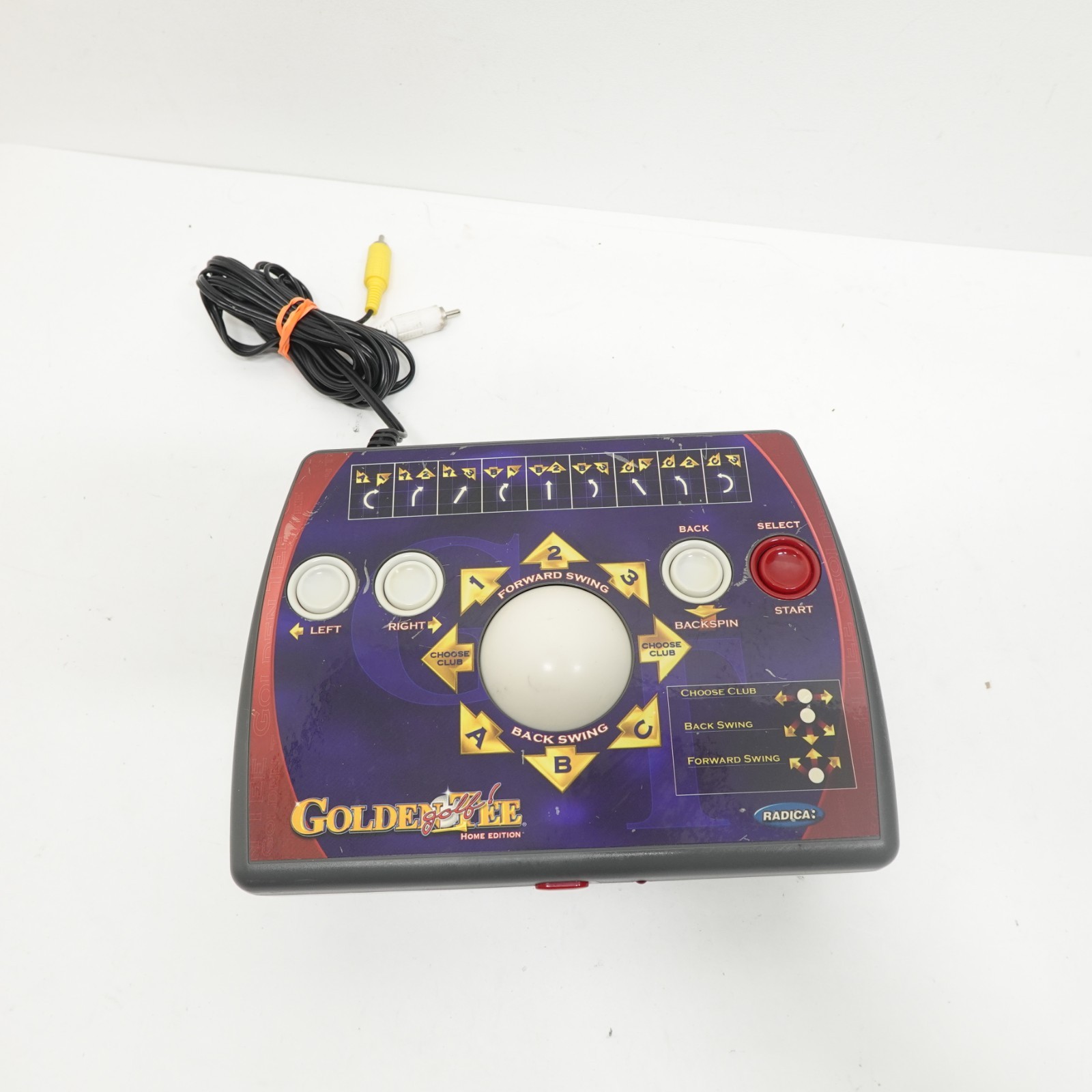 GOLDEN TEE GOLF Home Edition Radica Plug And Play Classic TV Game Arcade TESTED