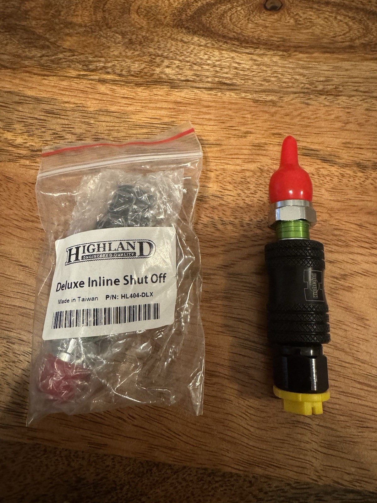 XS SCUBA - Deluxe Inline Shut-Off - Highland SCUBA