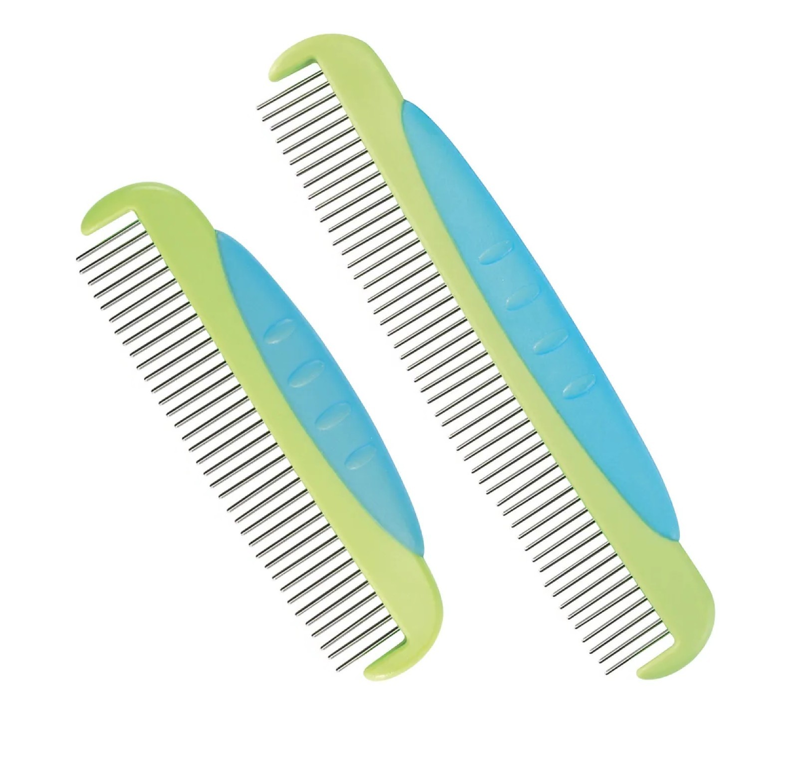 Dog and Cat Grooming Rotating Pin Combs Choose Size or Full Set of Both Combs