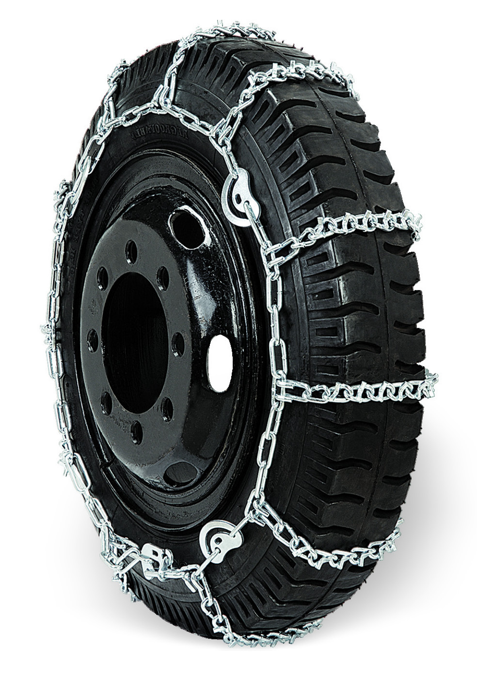 Grizzlar GSL-2821CAM Alloy V-Bar Tire Chains Ladder SUV 215/75-17.5 225/70-19.5
