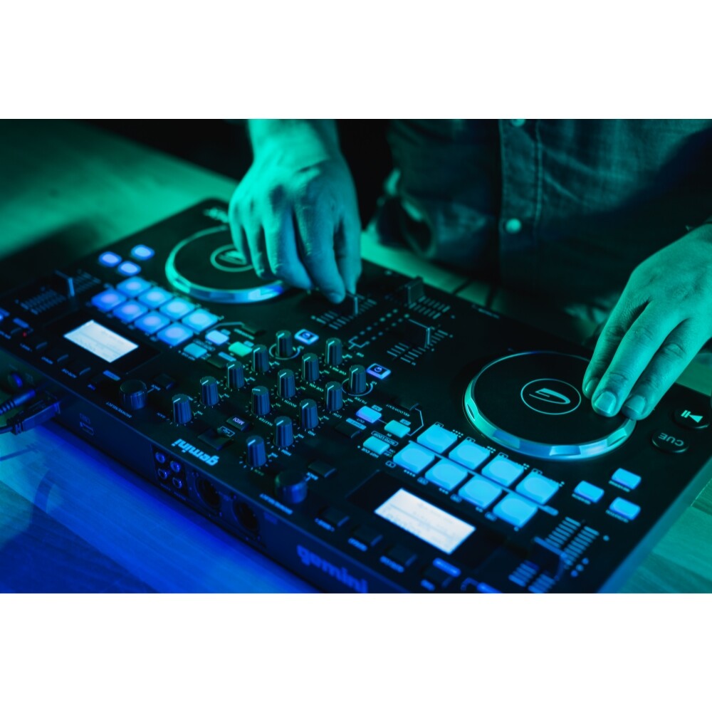 Gemini GMX Professional DJ Audio Equipment GMX MIDI Controller Dual Media Player