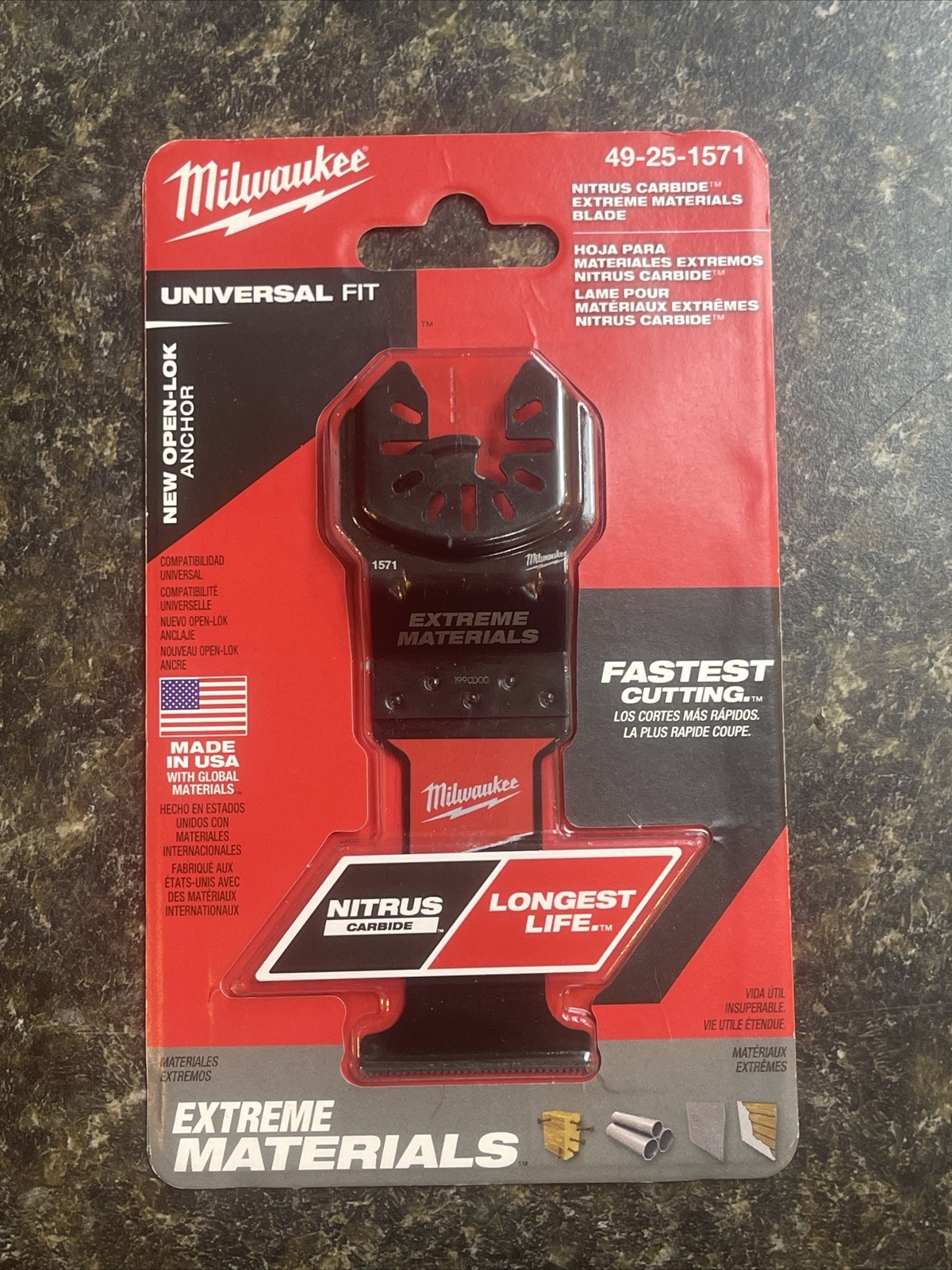 *BRAND NEW* - Milwaukee Tool 49-25-1571 Multi-Tool Blade