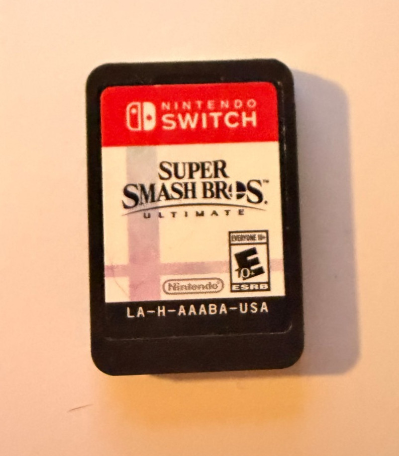 Super Smash Bros Nintendo Switch Game Cartridge ONLY - TESTED AND WORKING