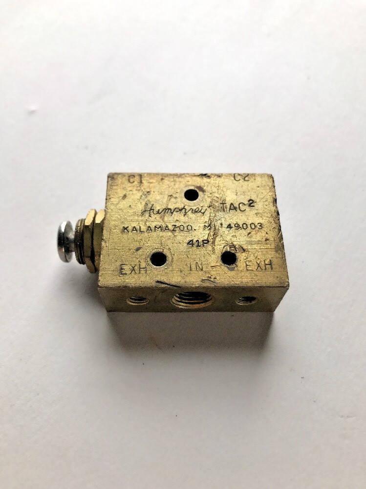 *USED* 41P-HUMPHREY TAC2-AIR VALVE-