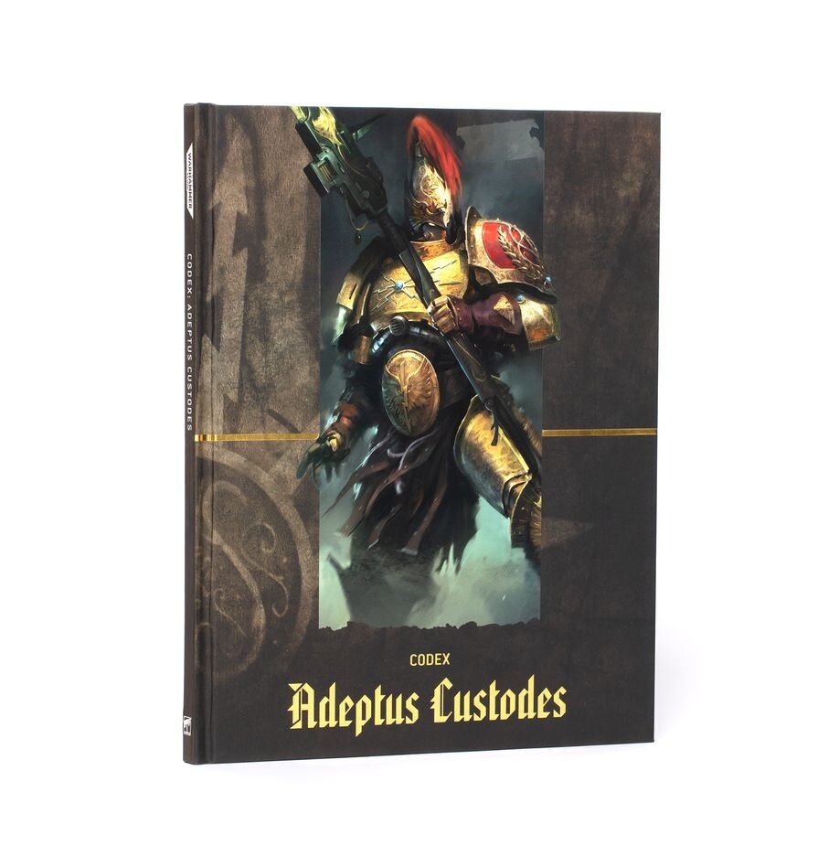 Games Workshop Warhammer 40k Codex Adeptus Custodes Collectors Edition 2024 BNIB