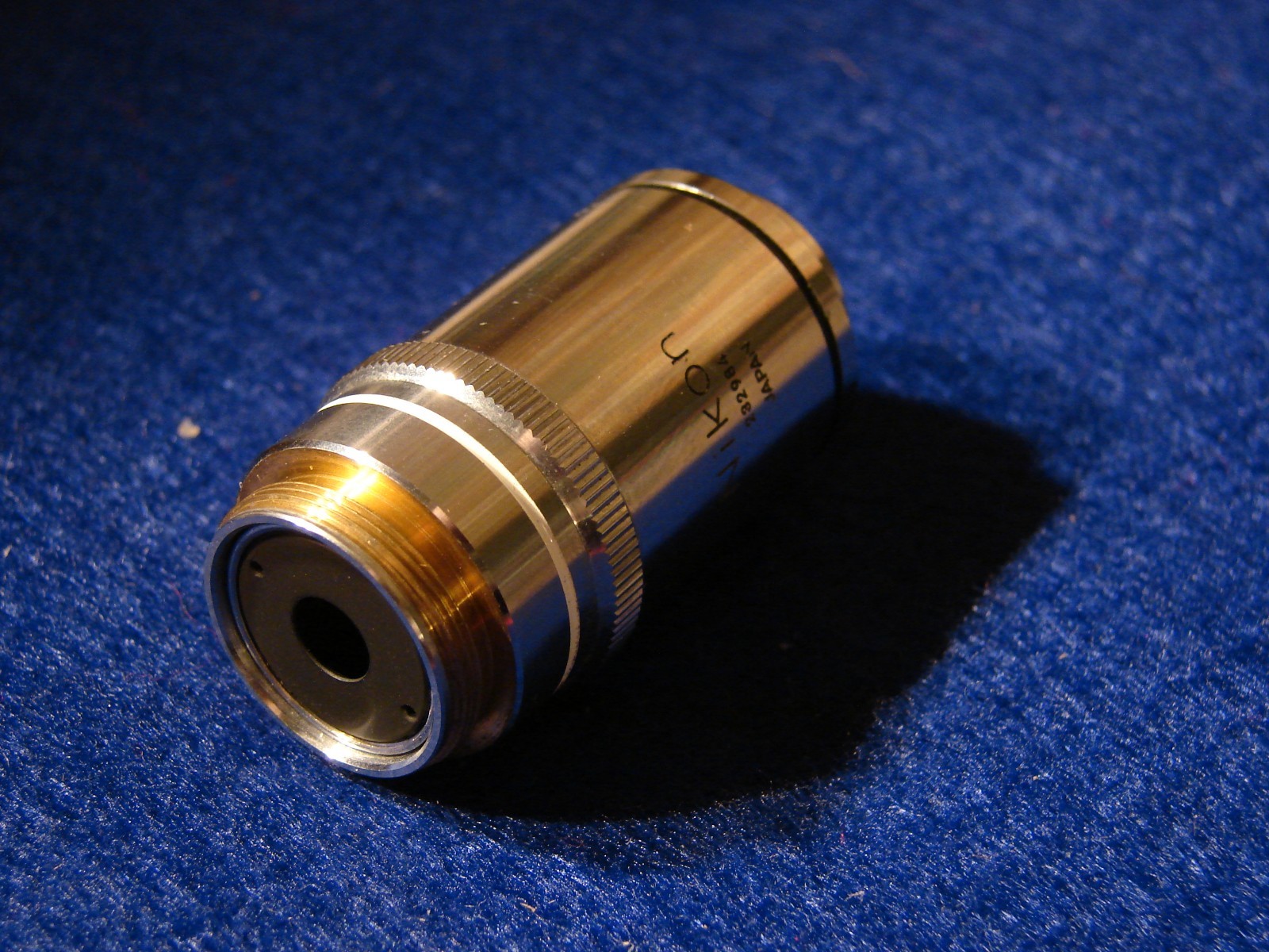 Nikon PLAN 100 Microscope Objective 100X 1.25 NA 160/0.17 Oil
