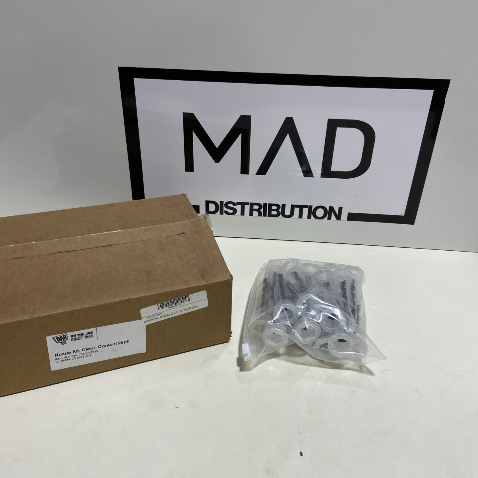 Box of 25- DAP 7565029930 Foam Nozzle Kit