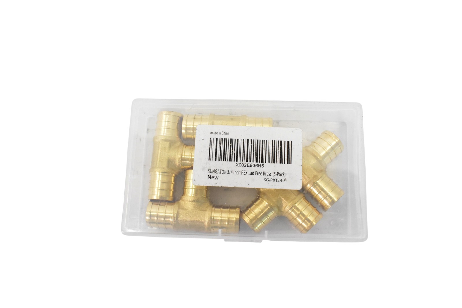 SUNGATOR 4 In Brass Cross Connector 4 Outlet 5 Pack Corrosion Resistant China