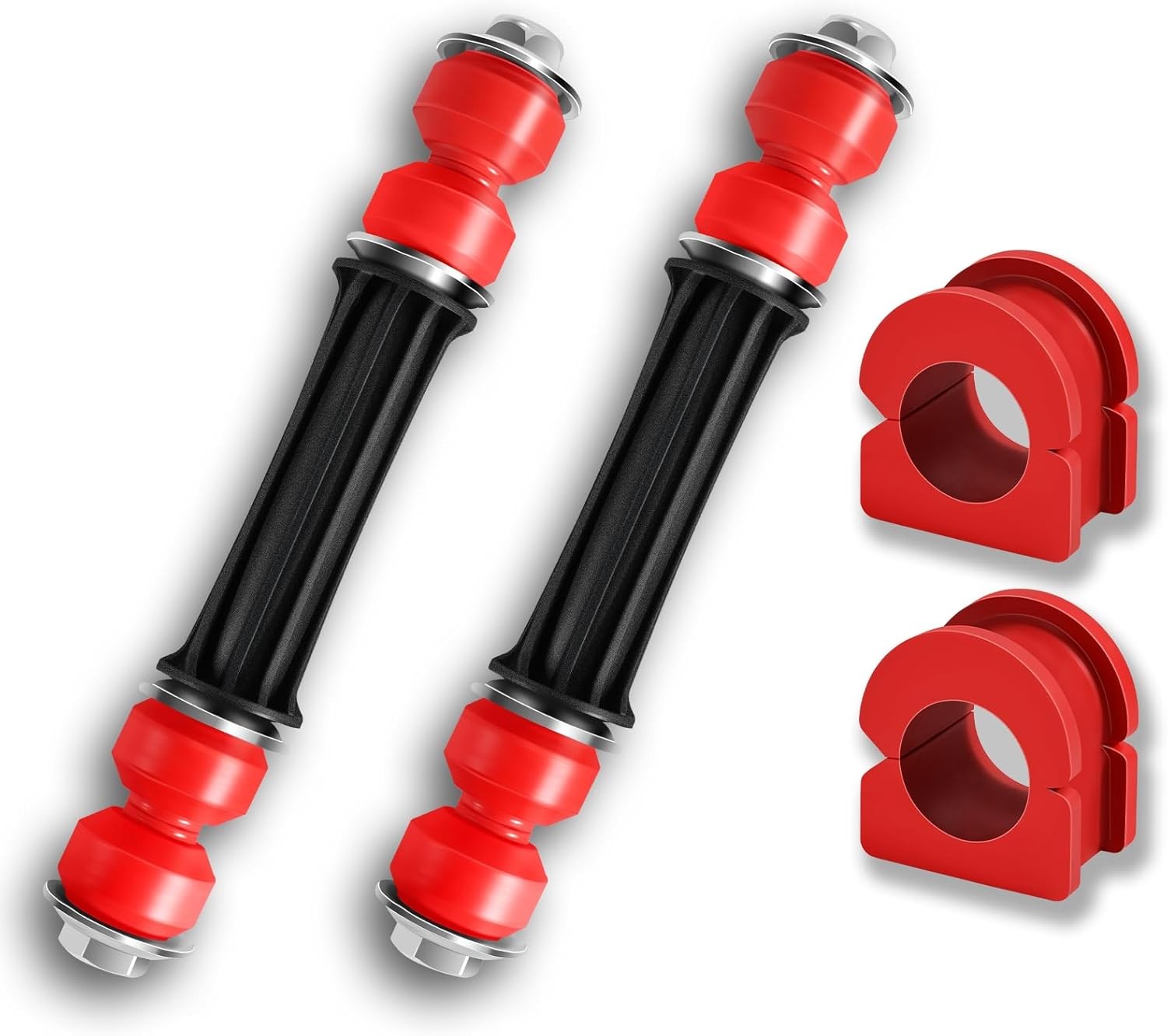 4Pcs Front Sway Bar Links Compatible with 2004-2019 Silverado/Sierra,