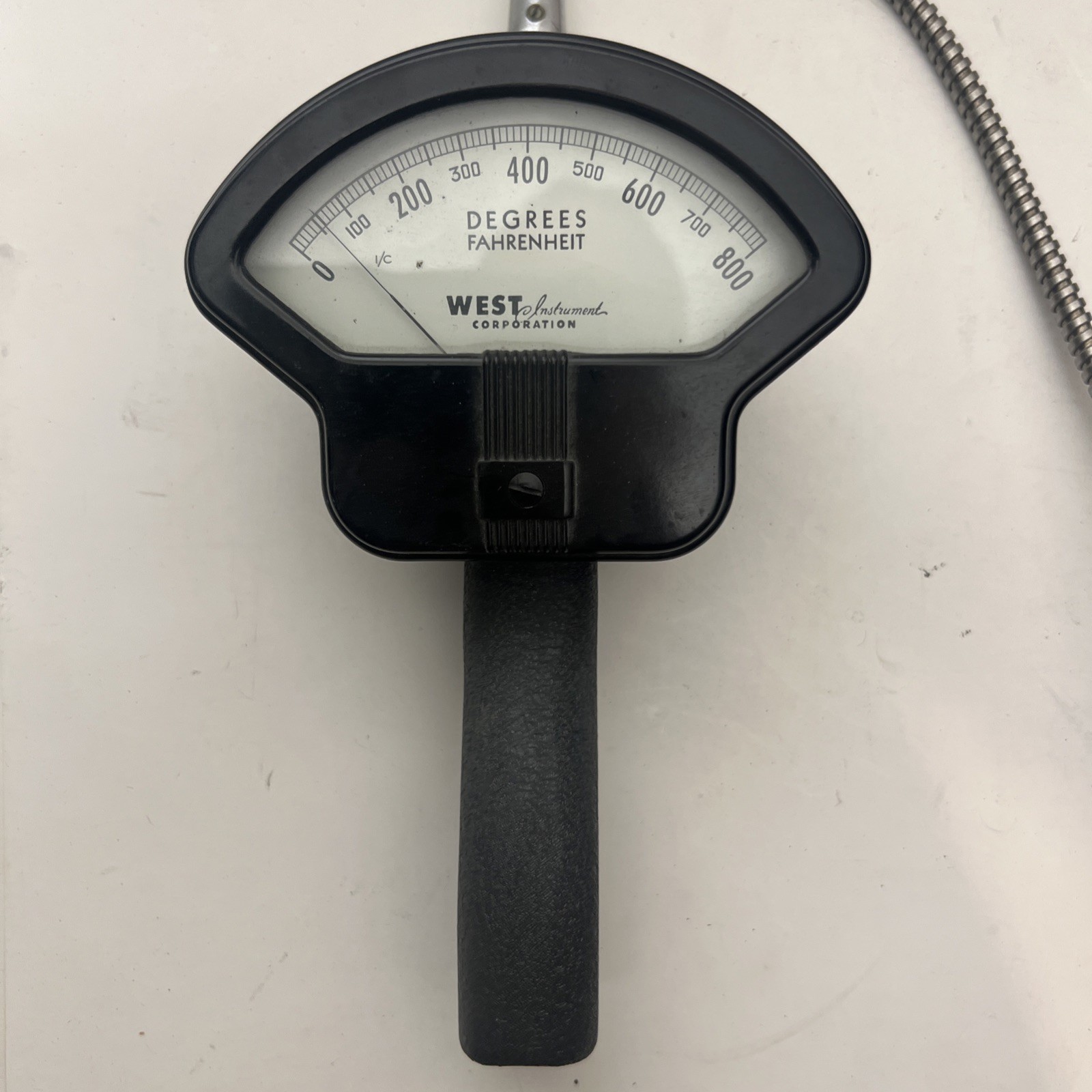 West Instruments 0-400 Degree Farenheit Model B Thermometer
