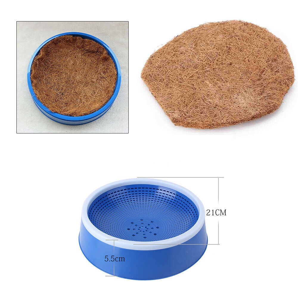 Pigeon Egg Basin Nest Bowl Grass Mat Plastic Pigeon Egg Basin Nest Grass Mat