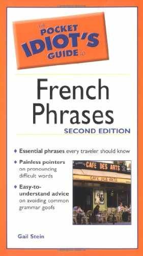 The Pocket Idiot's Guide to French - Paperback, by Stein Gail - Very Good