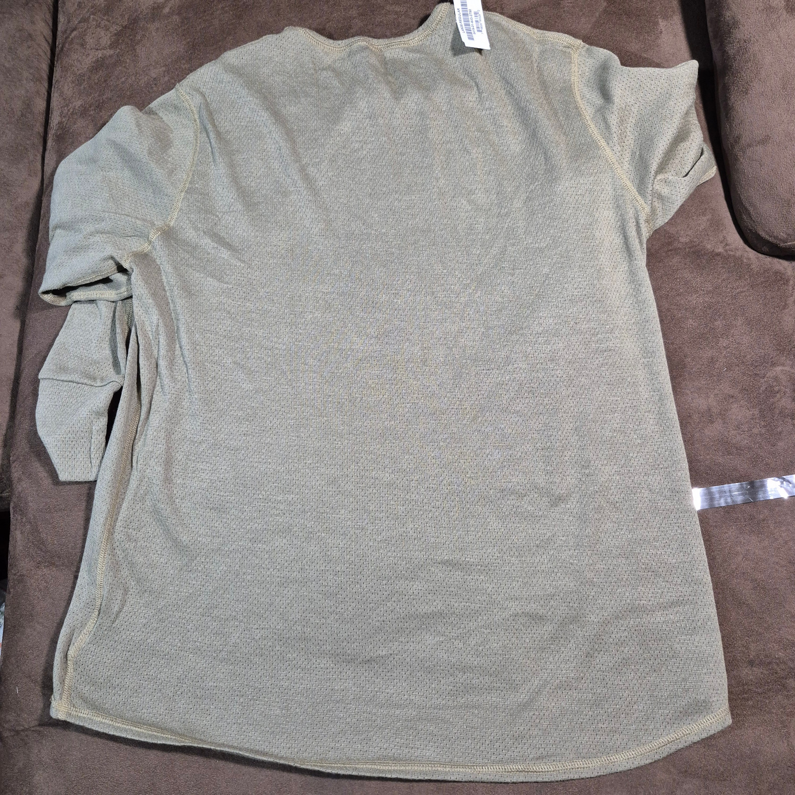 NWT ARMY UNDERSHIRT INSULATED FLAME RESISTANT OLIVE GREEN LARGE REG
