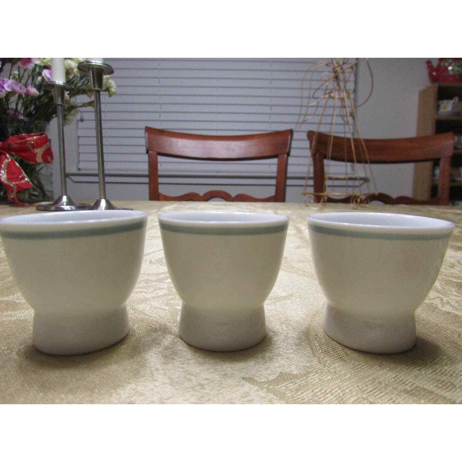 Noritake egg holder lot of 3