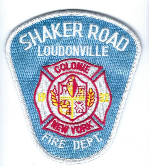 Shaker Road Loudonville Fire Department Colonie NY New York patch - NEW!