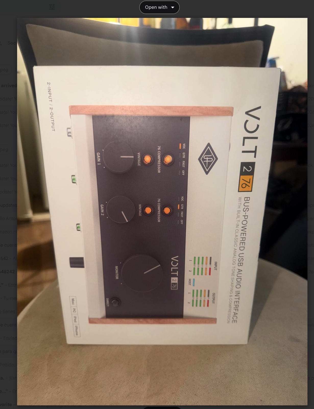 Universal Audio Volt 276 2-in/2-out Audio Interface