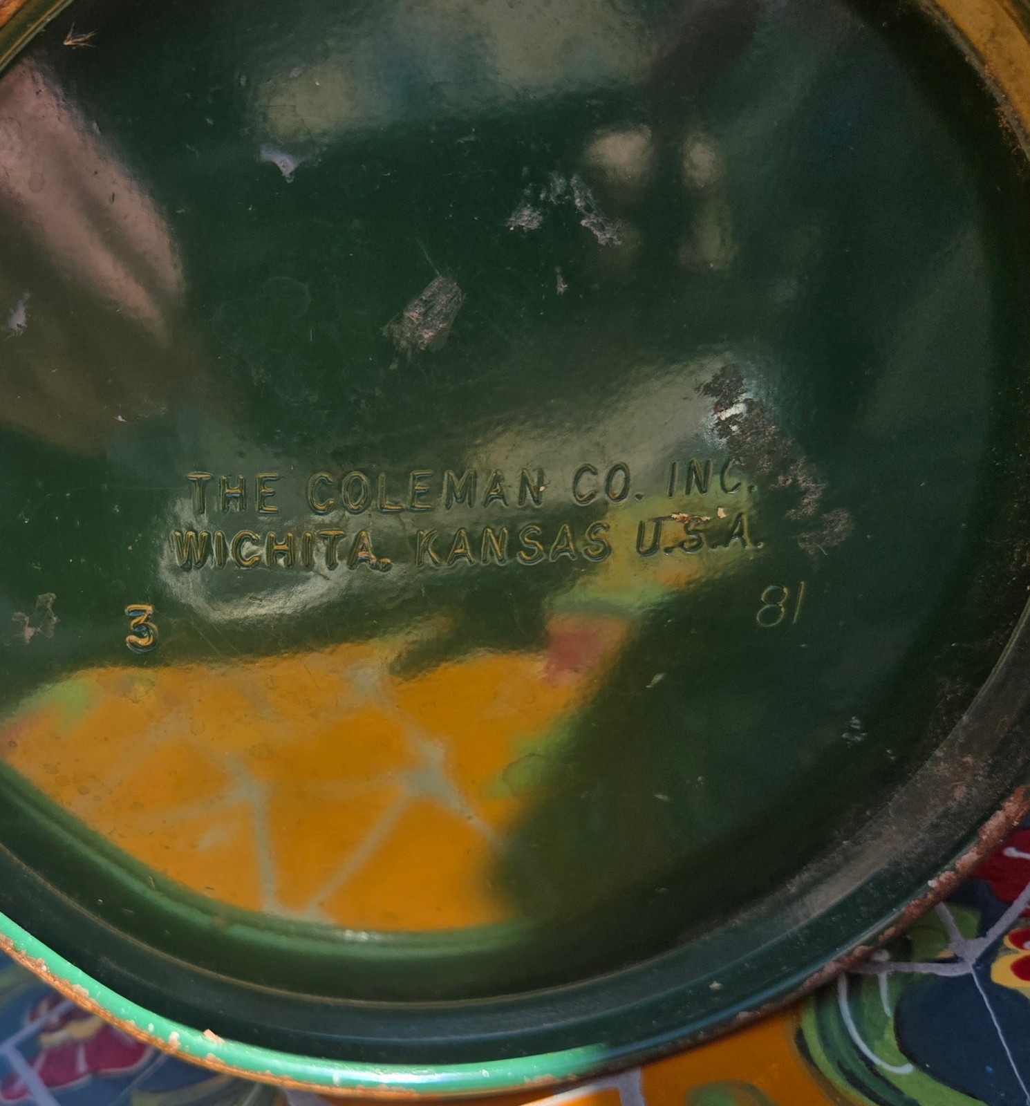 Coleman 1981 Lantern 220K Double Mantle Globe