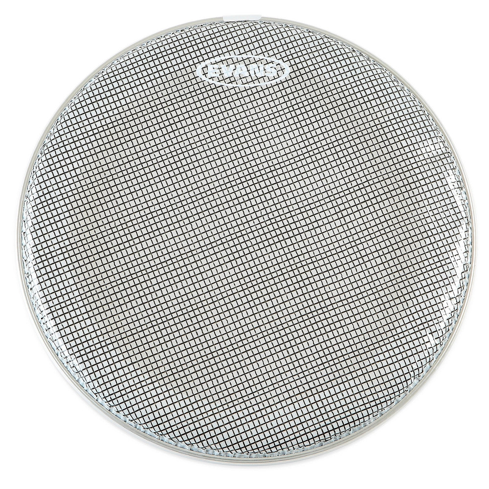 Evans Hybrid Marching Snare Side Head Clear 14