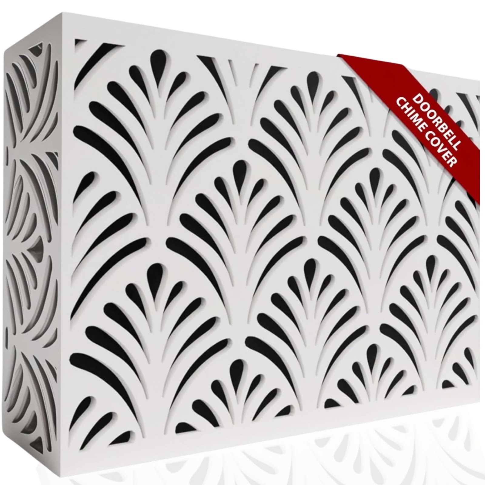GCDS Home Doorbell Chime Cover Box Universal Fit White