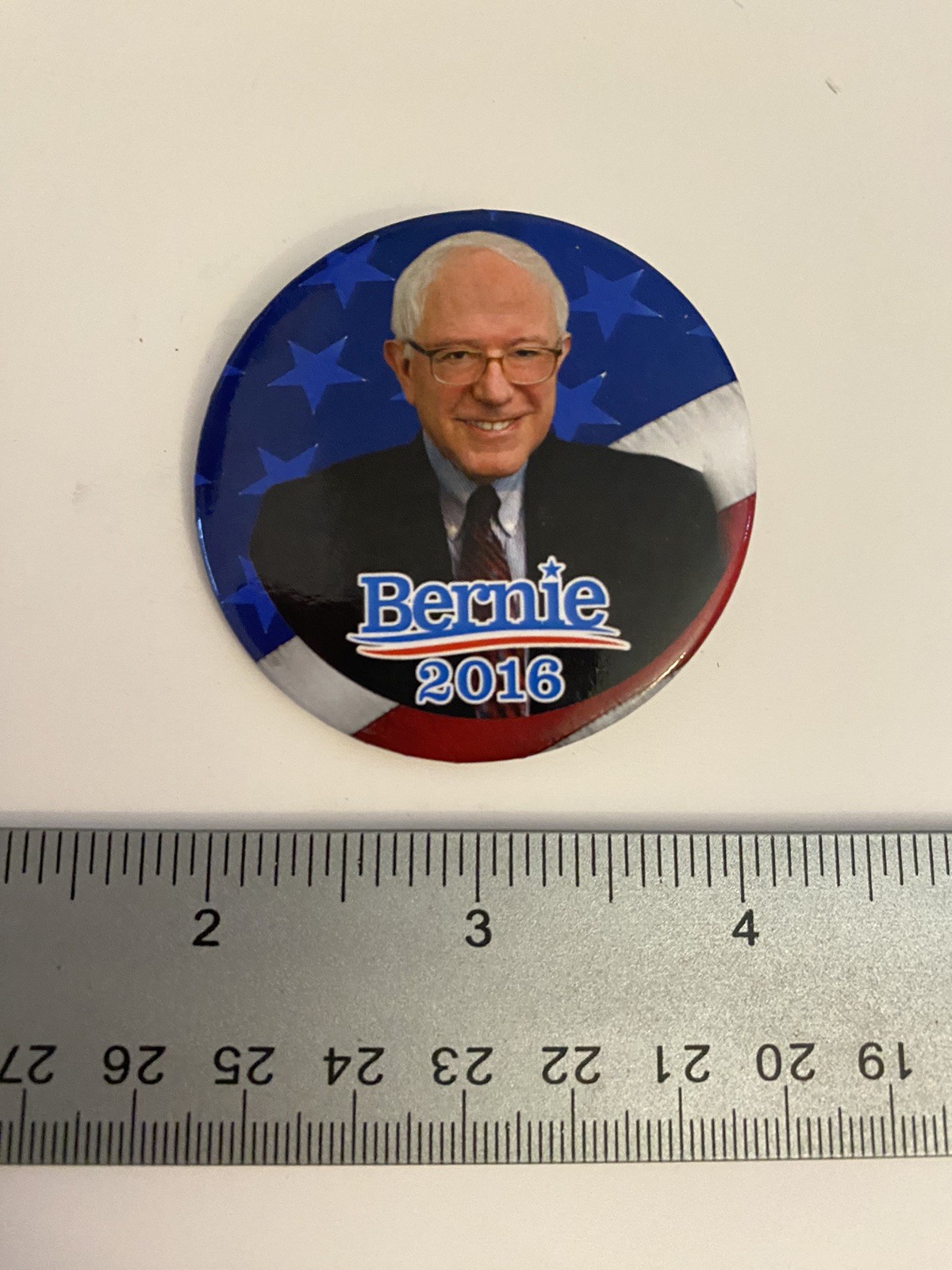 Bernie 2016 Pin Back Button P81
