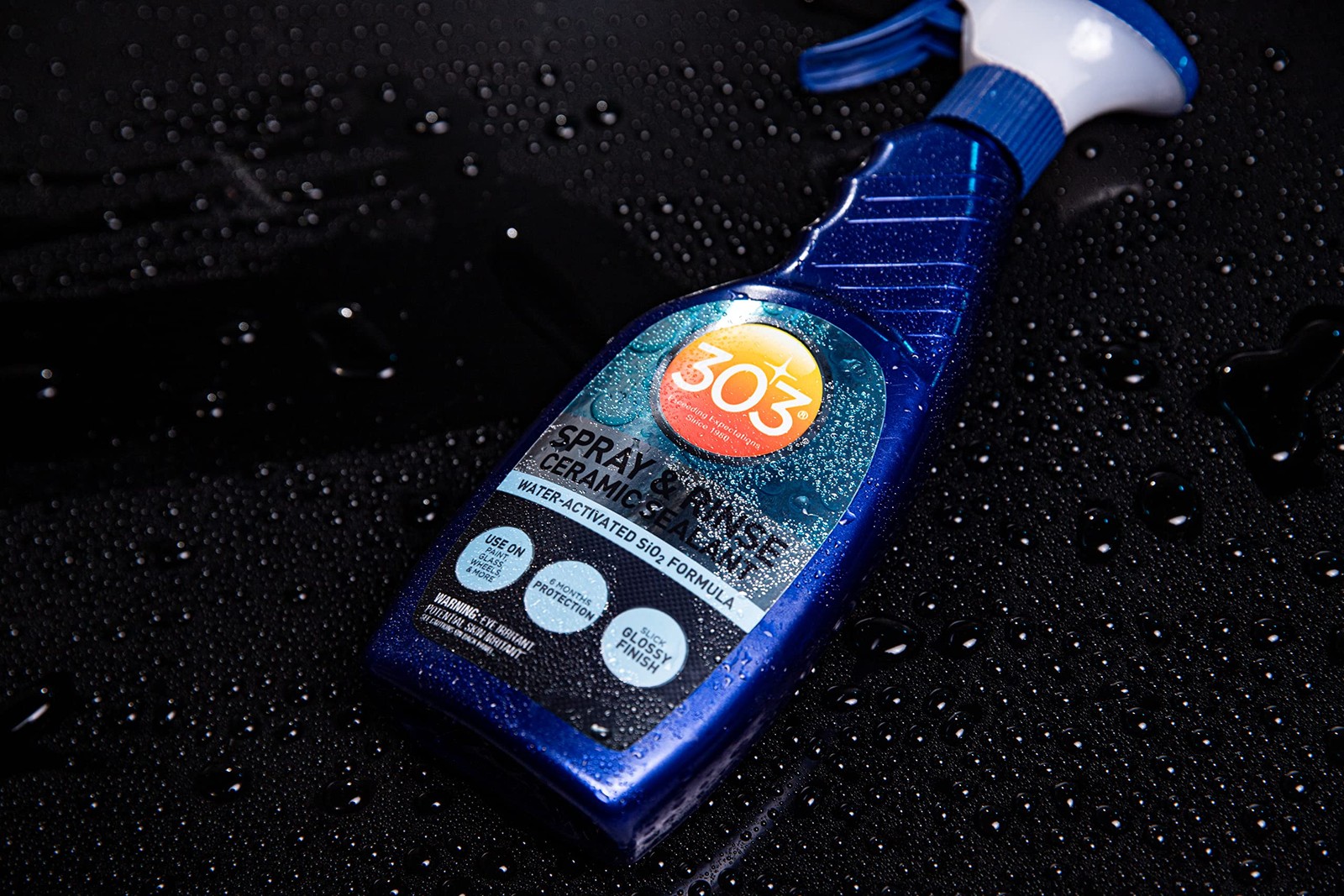 Spray & Rinse Ceramic Sealant – Quick Ceramic Coating – Water-Activated SiO2 ...