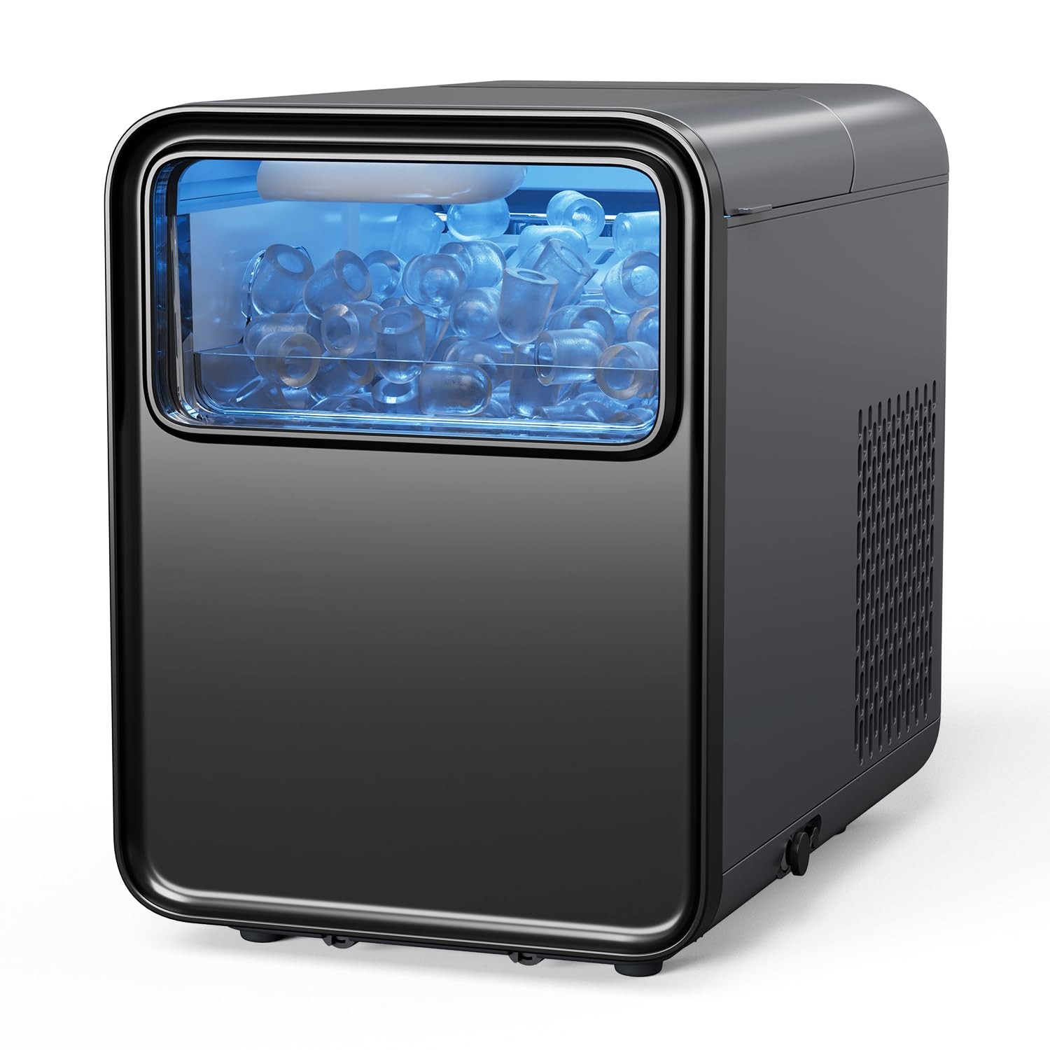 Ice Maker Countertop, 9 Cubes in 6 mins, Self-Cleaning Portable...