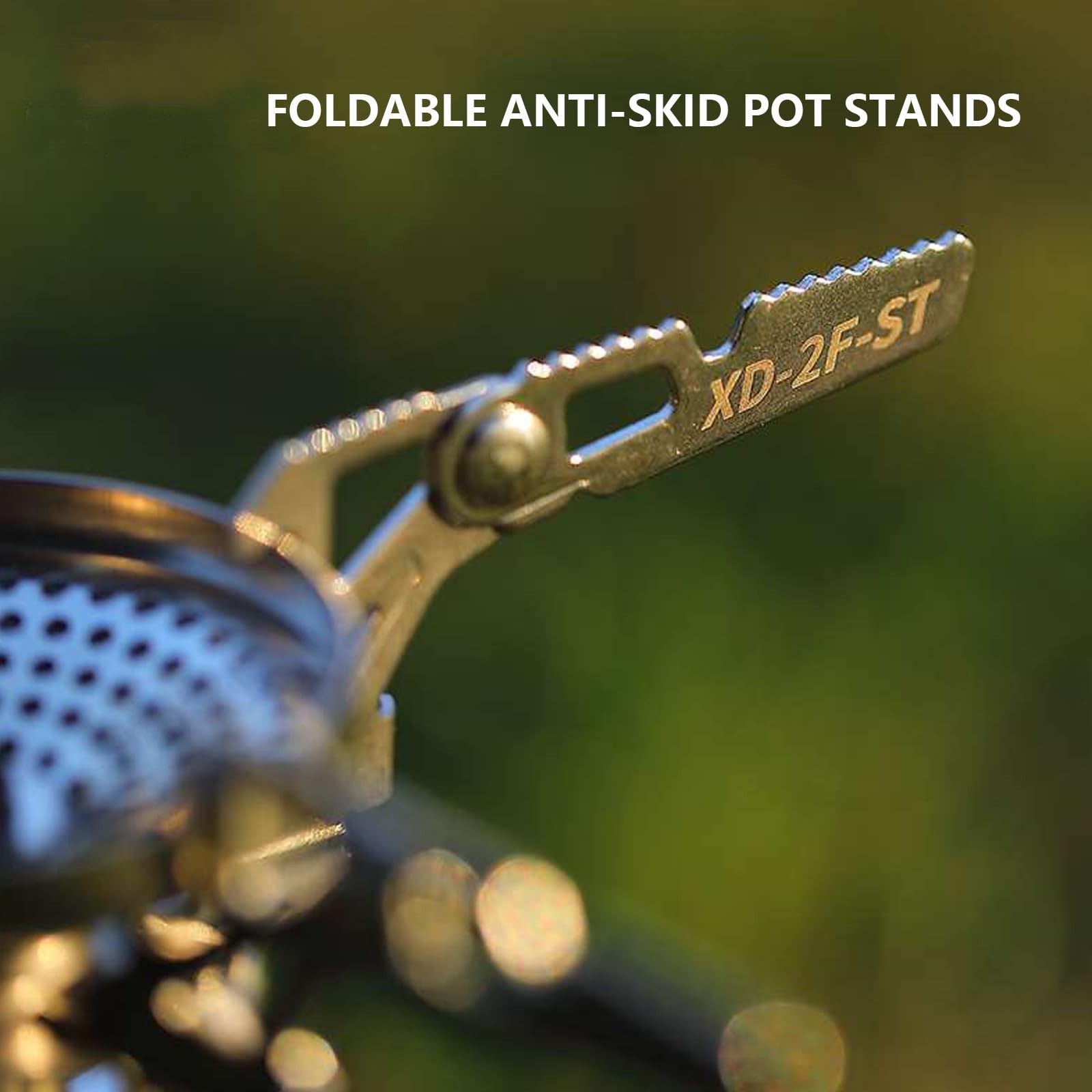 CAMPINGMOON Stove Compact Foldable XD-2F(With Igniter)