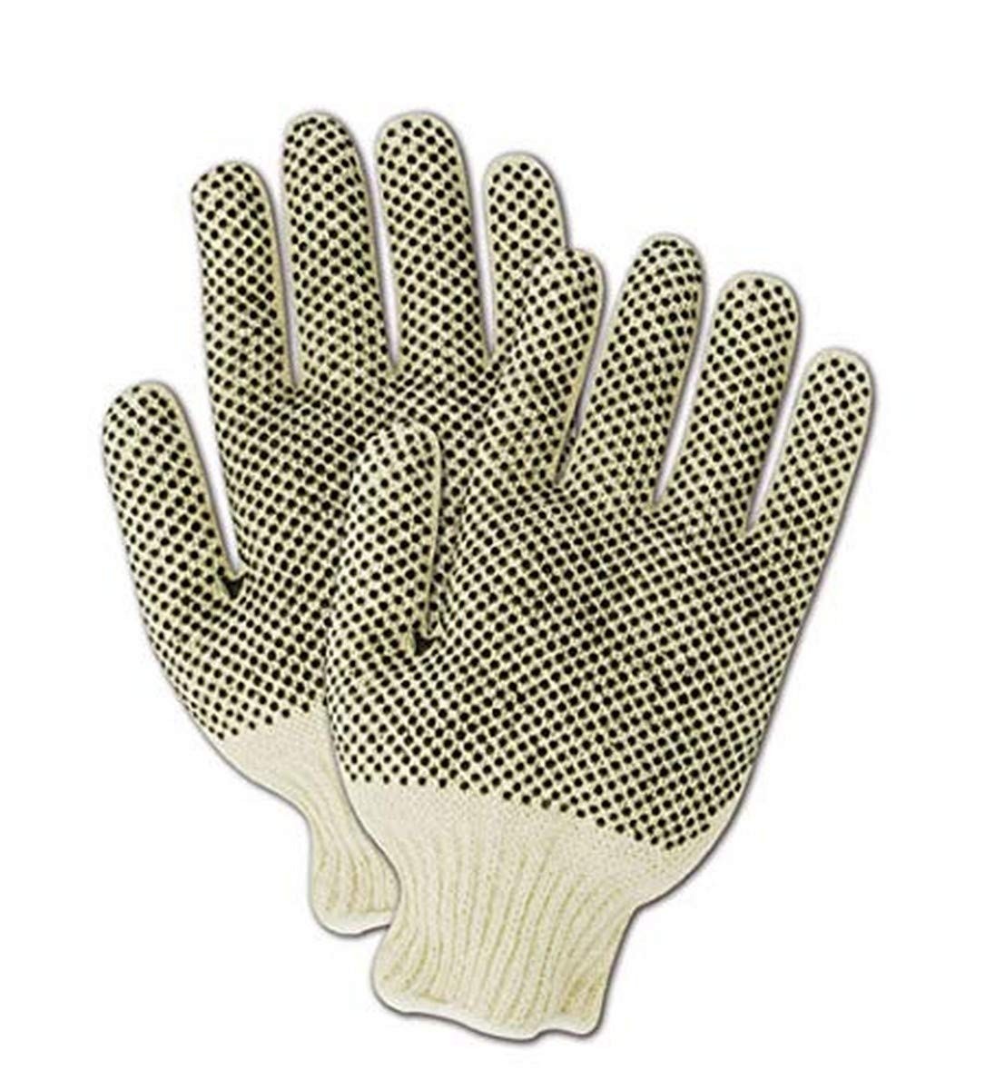 MultiMaster Knit Double Dot Glove, 108 Pairs, Two-Sided Plastic Dots, 10”