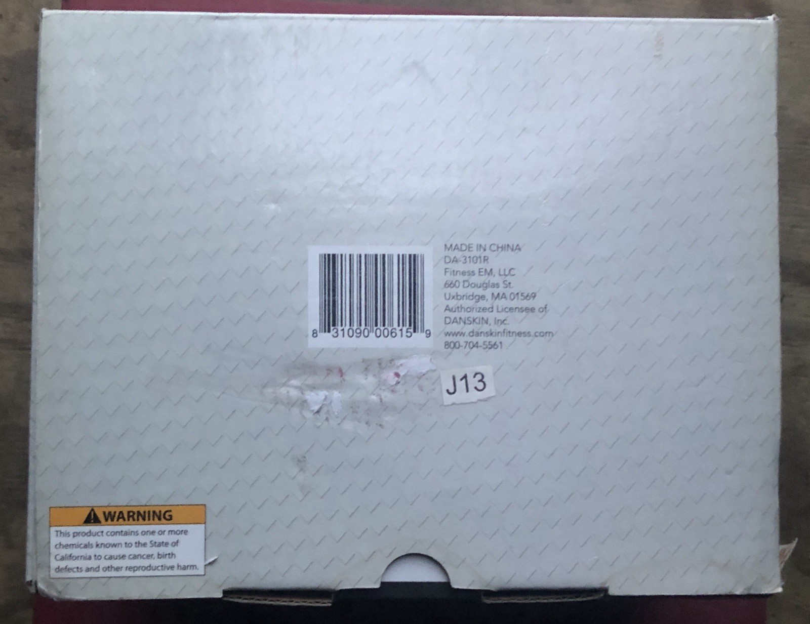 Danskin Burst Resistant Core Ball 65 cm Blue Includes Workout DVD New in Box