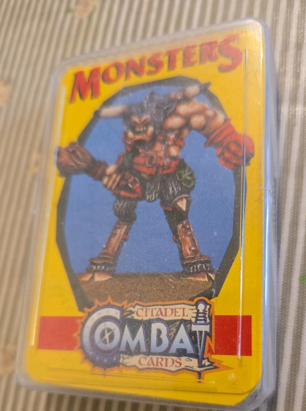 CITADEL MONSTERS COMBAT CARDS 1992 COMPLETE SET WARHAMMER FANTASY CHAOS