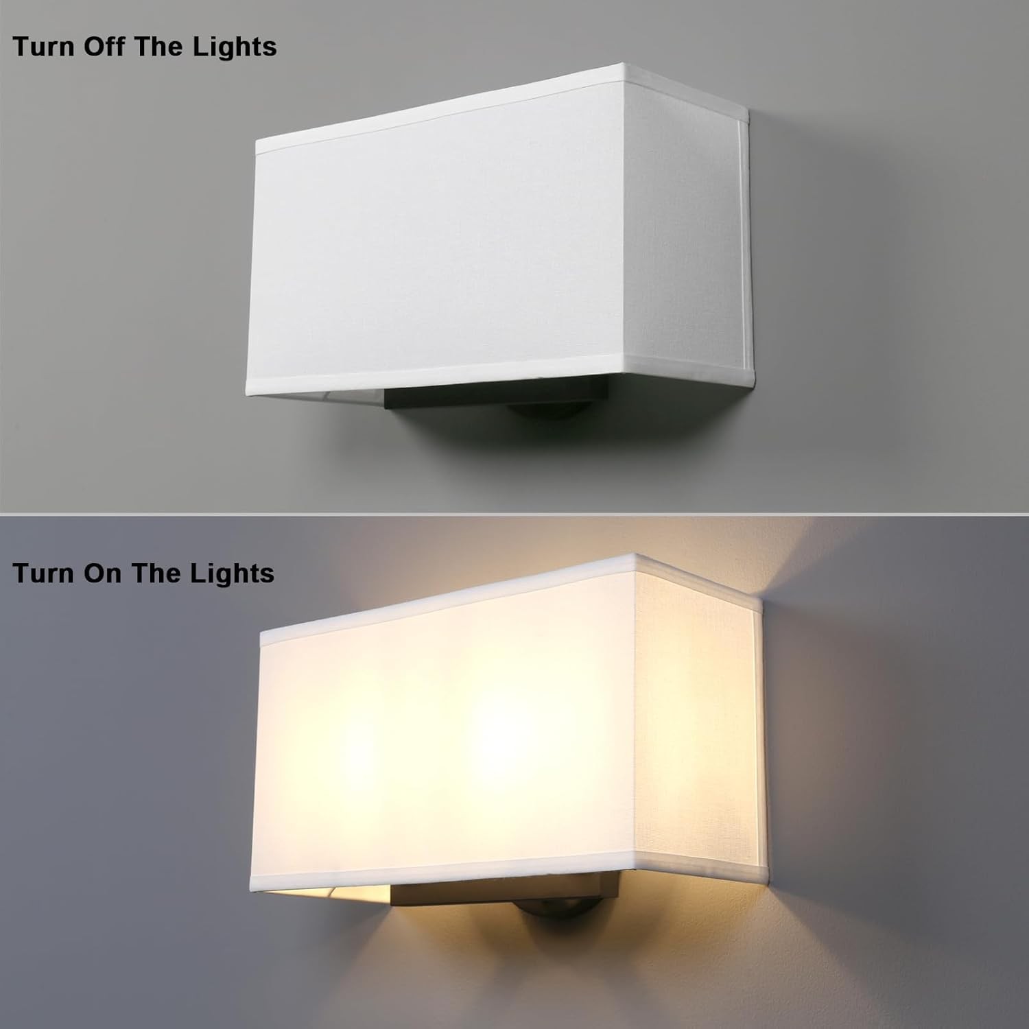 White Boho Wall Sconce Stairwell Fixture Light, 2-Light Indoor