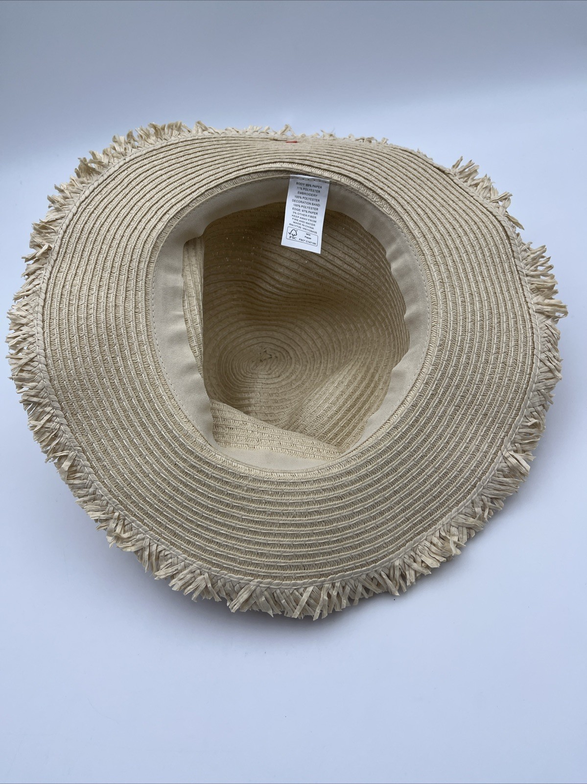 Cat & Jack Off White Hat