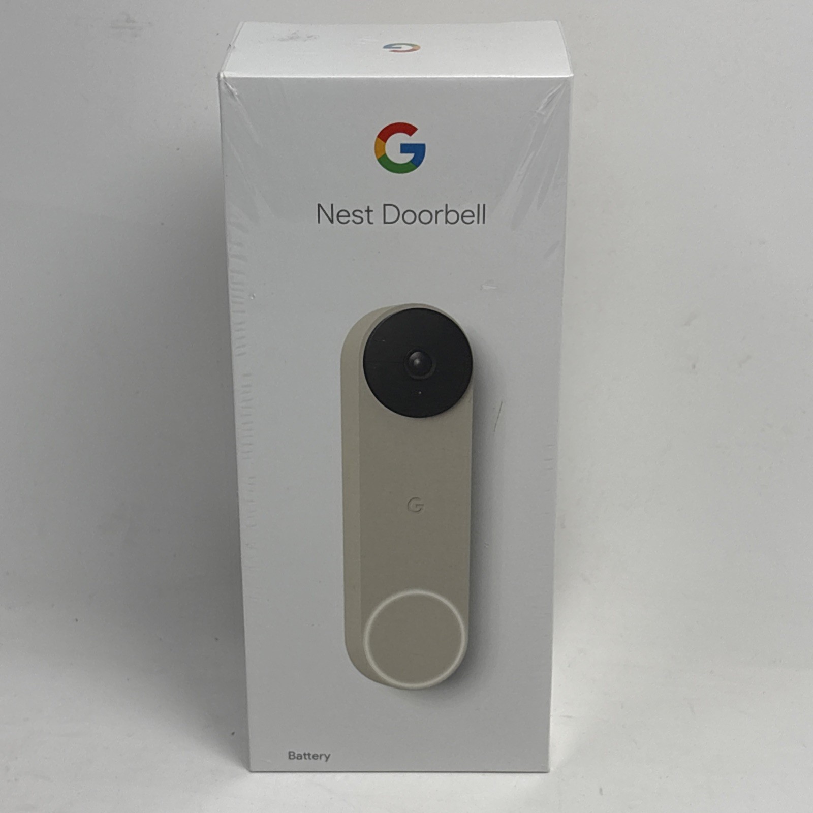 Google Nest GWX3T Battery Smart Video Battery Doorbell Snow New Sealed