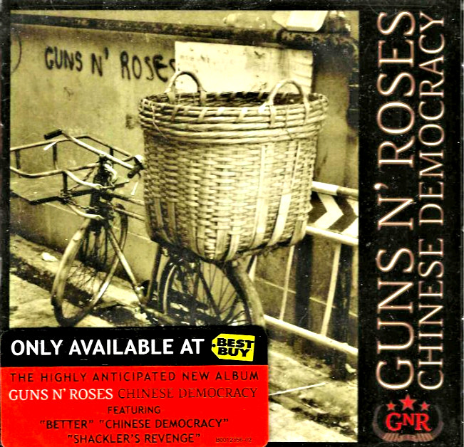 Guns N Roses , Chinese Democracy, NEW! CD, 14 Tracks Best Buy Exclusive 2008