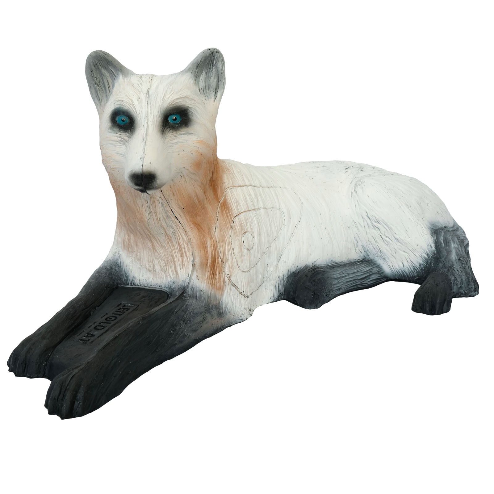 Leitold 3D Animal White Wolf Lying Down