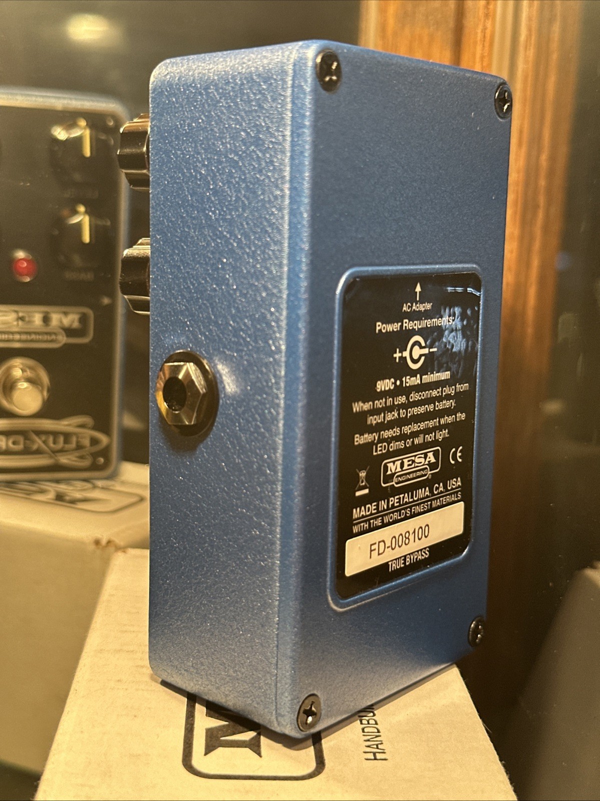 Mesa Engineering Flux Drive Guitar Pedal MINT