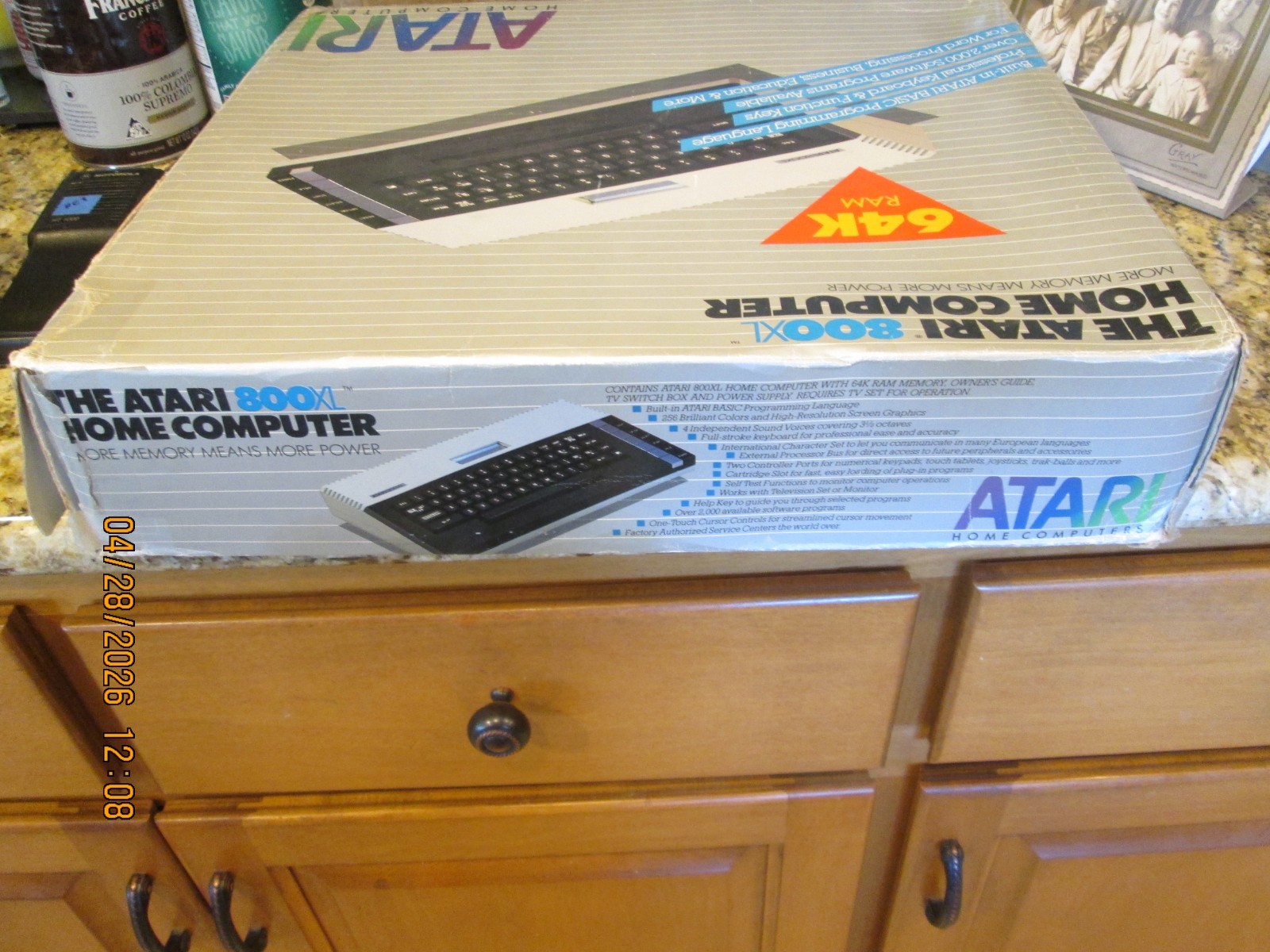 Atari 800XL Computer CIB