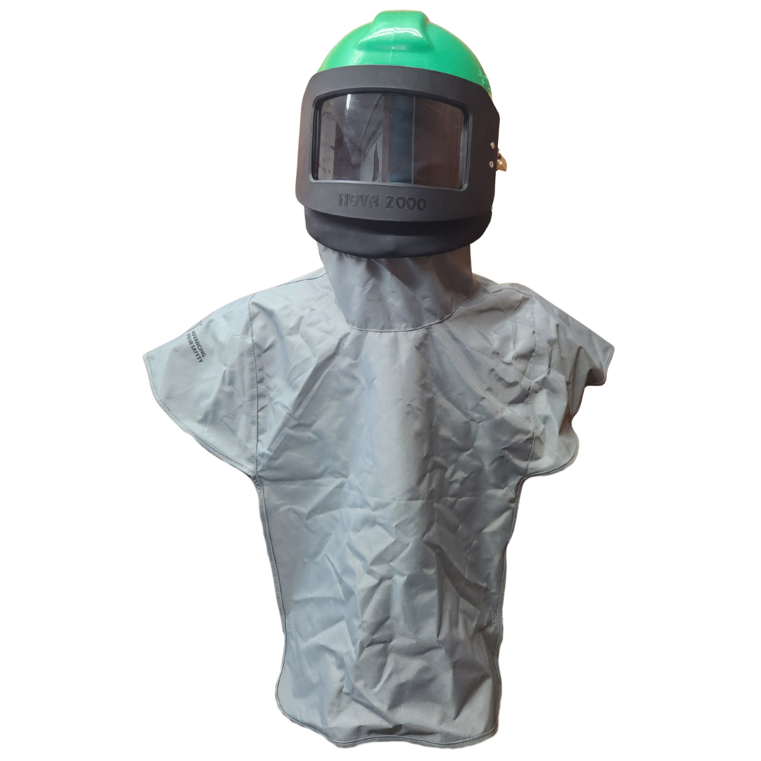 Green Allegro Industries Nova 2000 Blast Helmet - New *mocinc.1982*