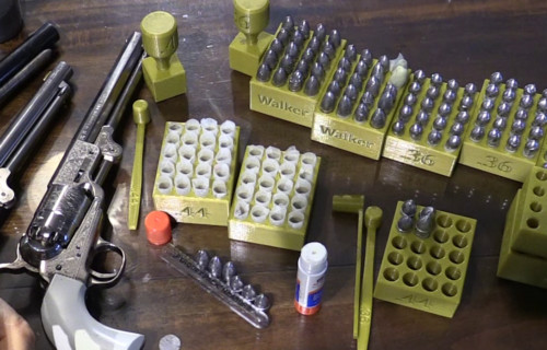 36 cal. Paper Cartridge Loading Block