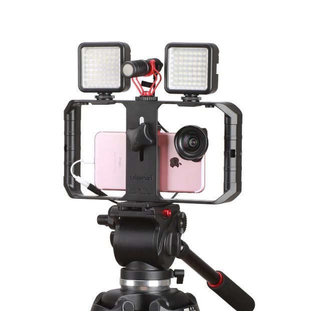 Ulanzi U Rig Pro Video Rig Hand Grip Phone Video Stabilizer Handheld Tripod
