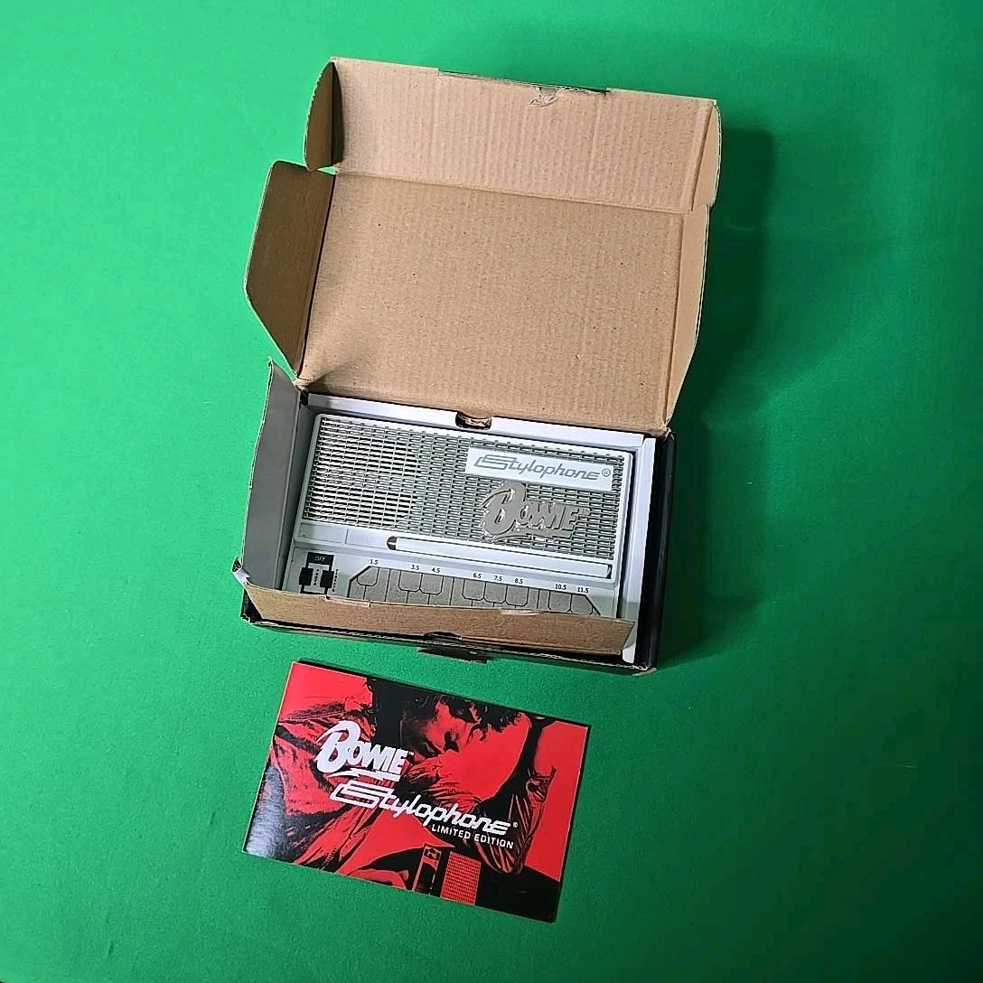 Bowie Stylophone - Limited Edition Synthesizer New Open Box