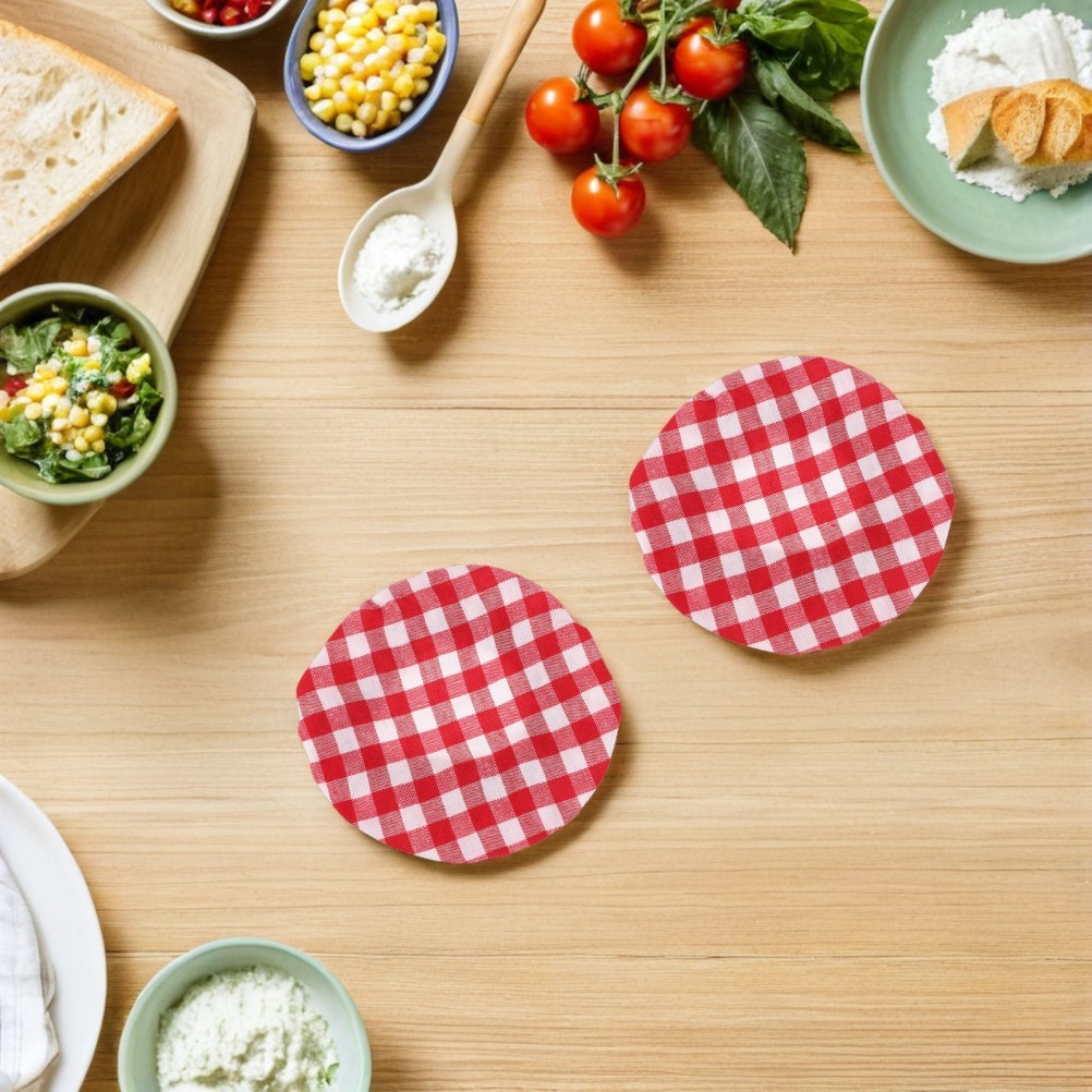 6 Pcs Fermentation Cloth Sourdough Jar Cover Fabric Elastic Bread