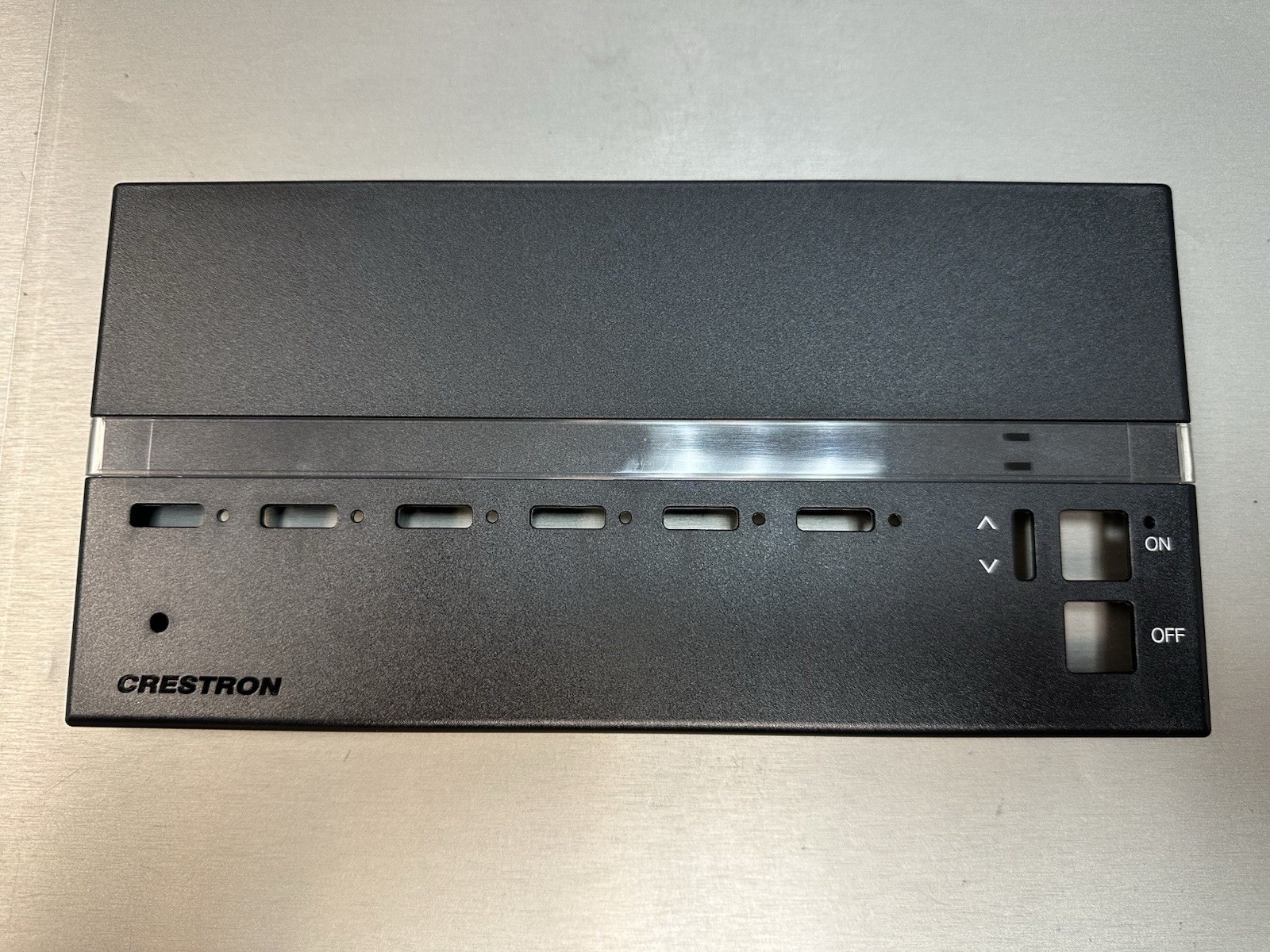 For Crestron CLS-C6B Black iLux Integrated Lighting System, Front Cover only