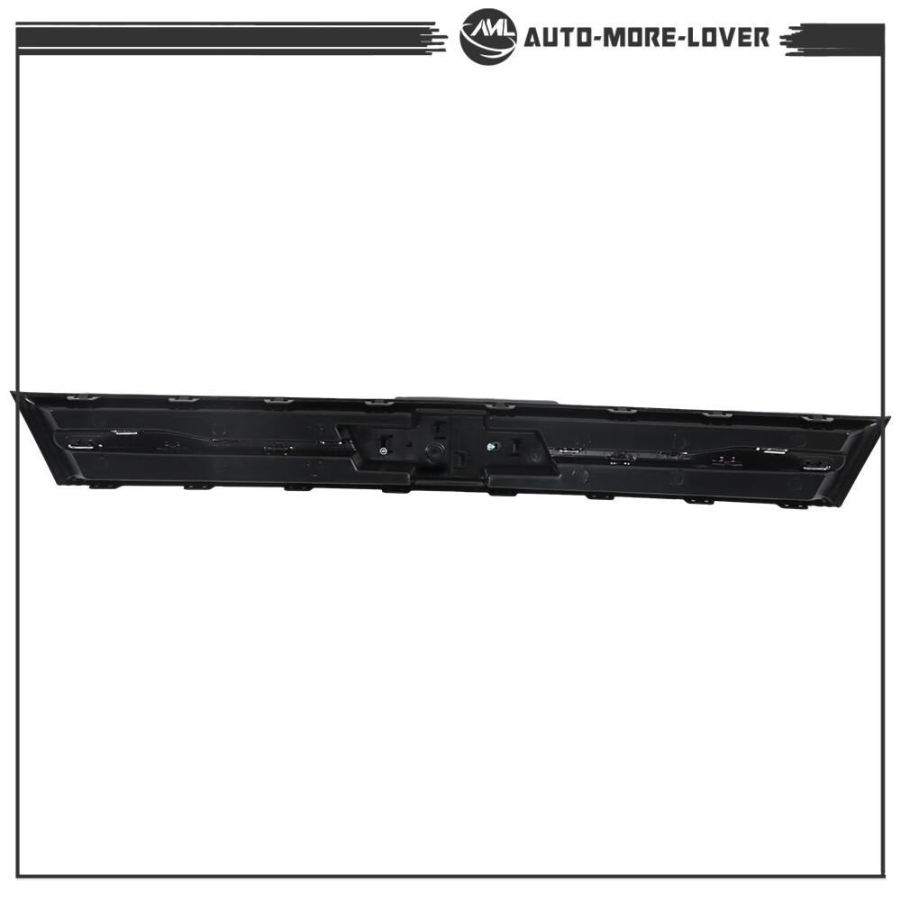 For Chevrolet Trax 2017-2021 Front Upper and Lower Grille Set Black Chrome 2PCS